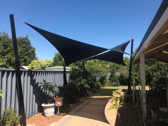 Hyper Shade Sail in Wilson