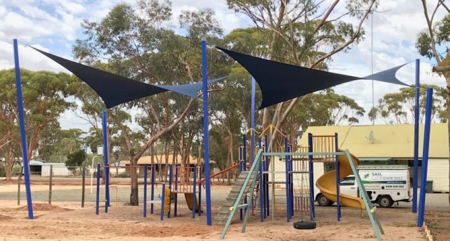 Park Shade Sails in Kununoppin