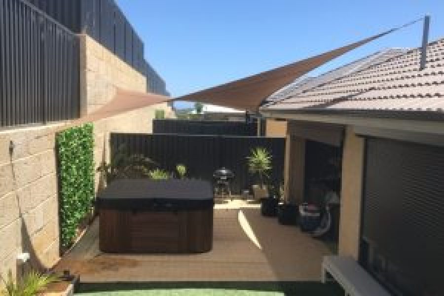 Eglinton Hypar Shade Sail