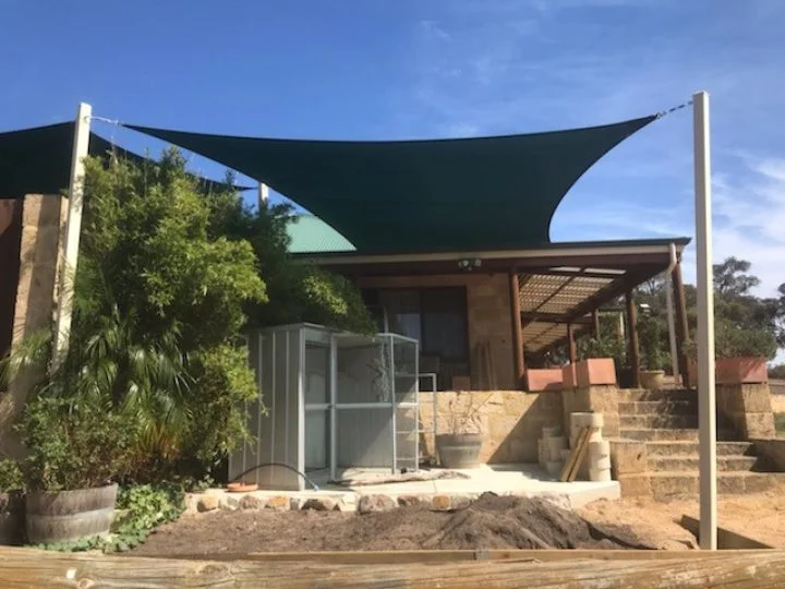 Sail City Shade Sail for Rescue Bird Aviary in Bullsbrook