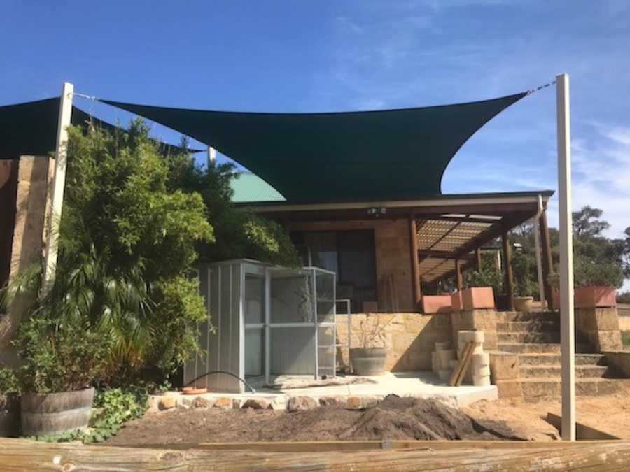Sail City Shade Sail for Rescue Bird Aviary in Bullsbrook