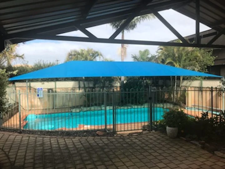 Viveash Hip and Ridge Sail City Shade Sail