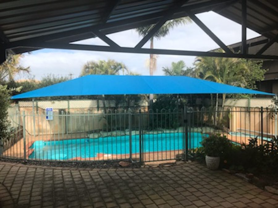 Viveash Hip and Ridge Sail City Shade Sail